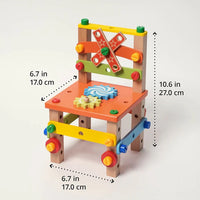 A fun Montessori chair to build yourself
