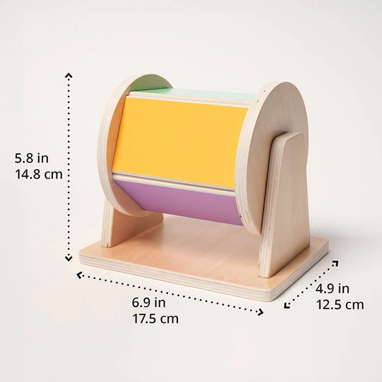 Montessori rotating drum