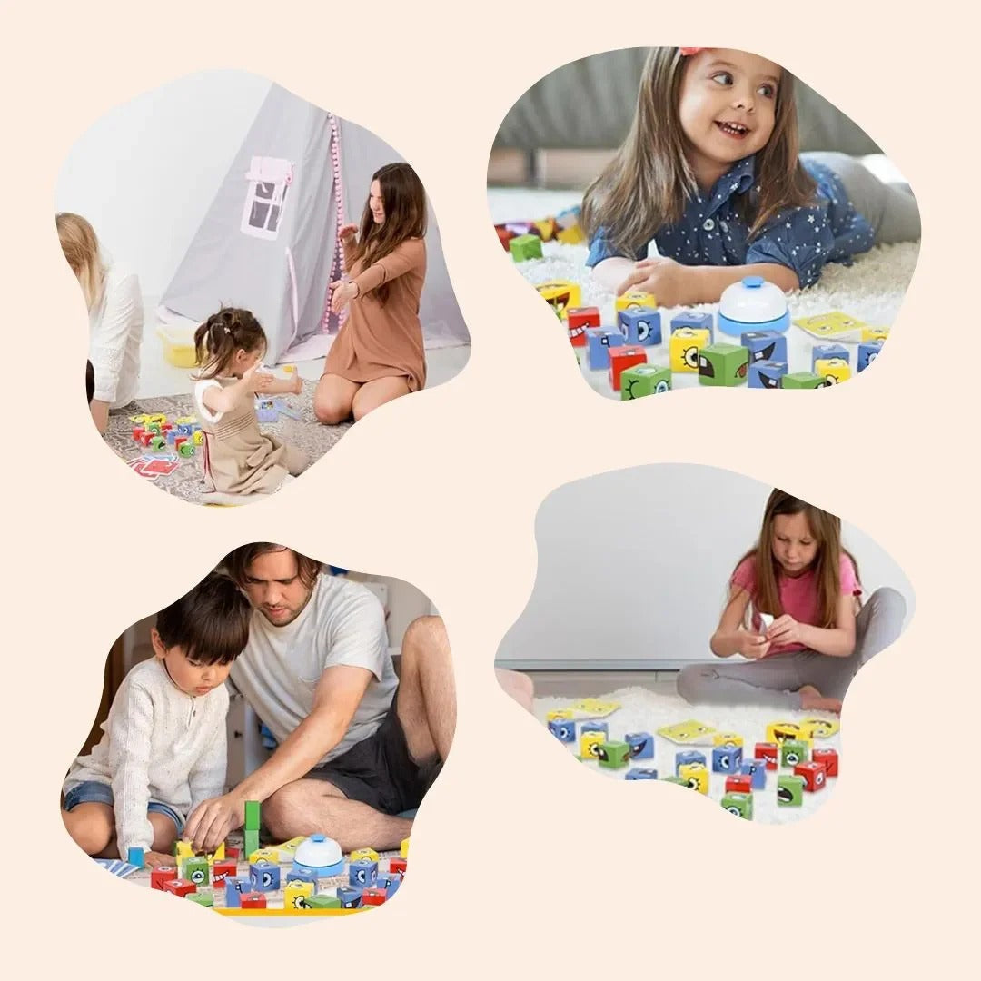 Montessori puzzle for language development in toddlers