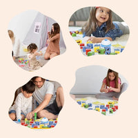 Montessori puzzle for language development in toddlers