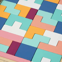 Wooden Montessori Tetris