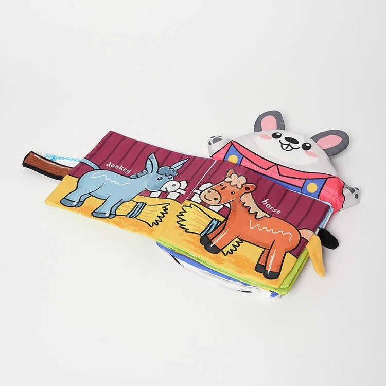 Montessori cloth book for babies
