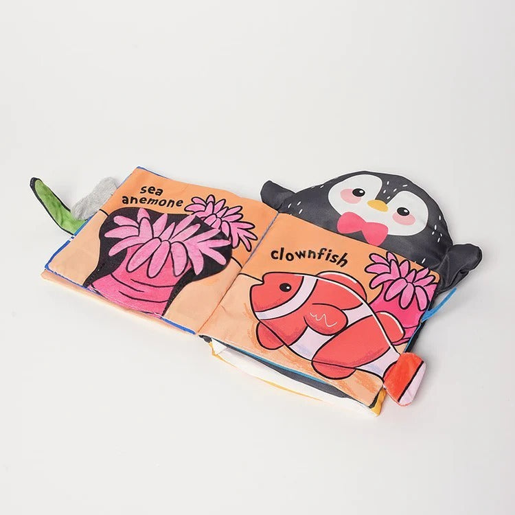 Montessori cloth book for babies