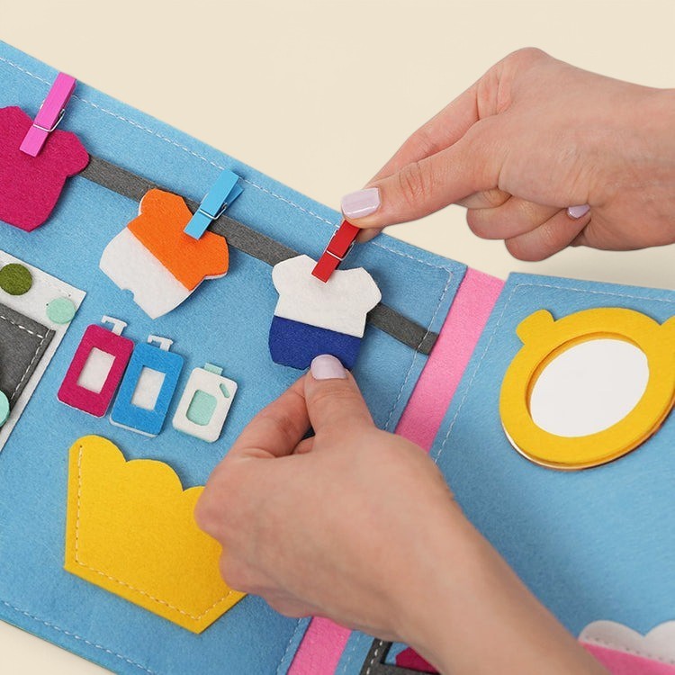 Interactive Montessori book