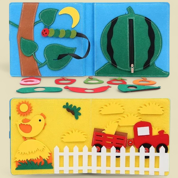 Interactive Montessori board book