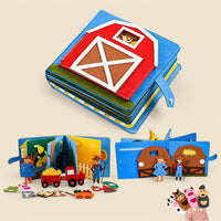 Interactive Montessori board book