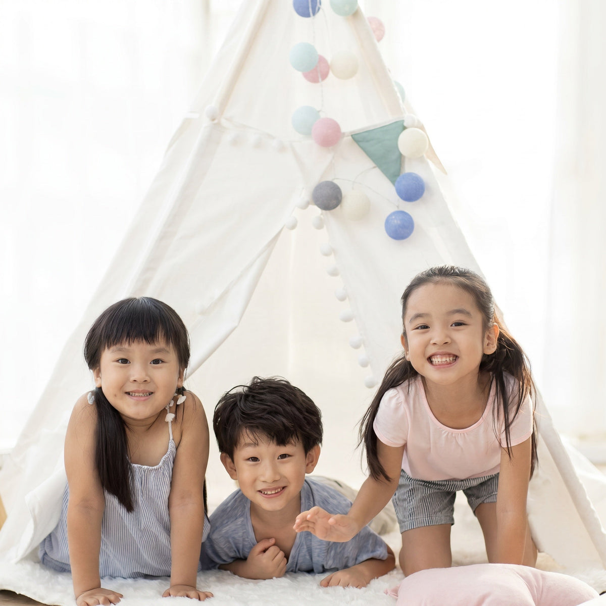 Montessori teepee tent