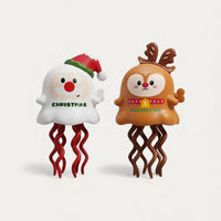 Montessori toy: Christmas figures with tentacles
